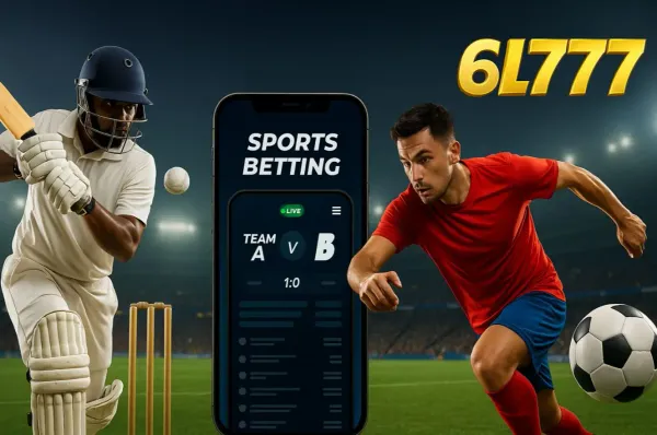 একজন নারী তার ল্যাপটপে অনলাইন গেম খেলছেন, চারপাশে নীলন আলোয় ক্যাসিনো উপাদান — যা FB77–এর বৈচিত্র্যময় গেম সংগ্রহকে প্রদর্শন করে।