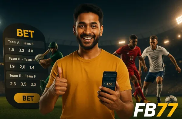 সবুজ বিলাসবহুল গাউন পরা এক নারী অলংকৃত রুলেট চাকার পাশে—যা FB77–এর উচ্চমানের ক্যাসিনো পরিবেশকে প্রকাশ করে।